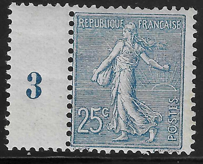 N°YT 132 - Semeuse - neuf** - SUP - signé Calves