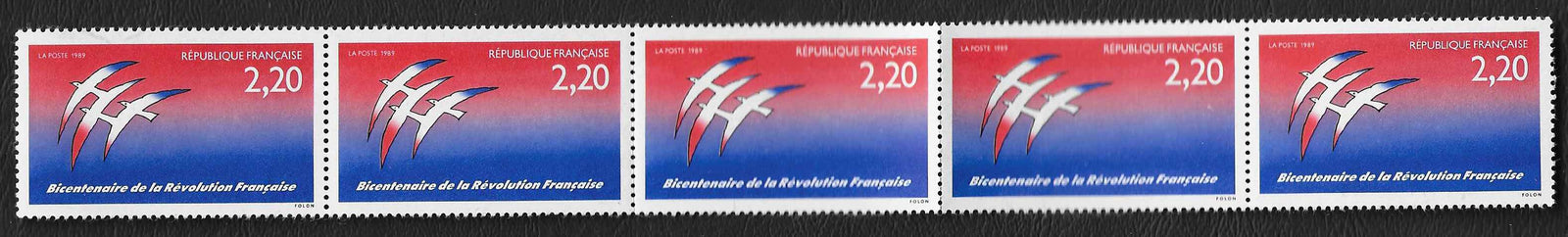 N°Yvert 2650a - sans signature FOLON - neuf** - SUP - signé Calves