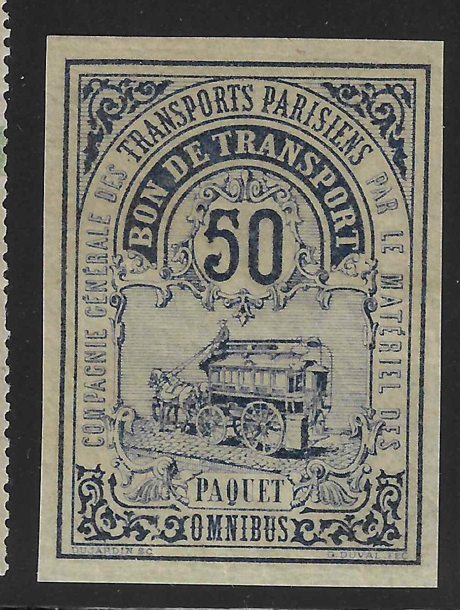 Colis postaux de Paris pour Paris - n°2 - neuf sans gomme - TB - avec certificat Calves - Calves