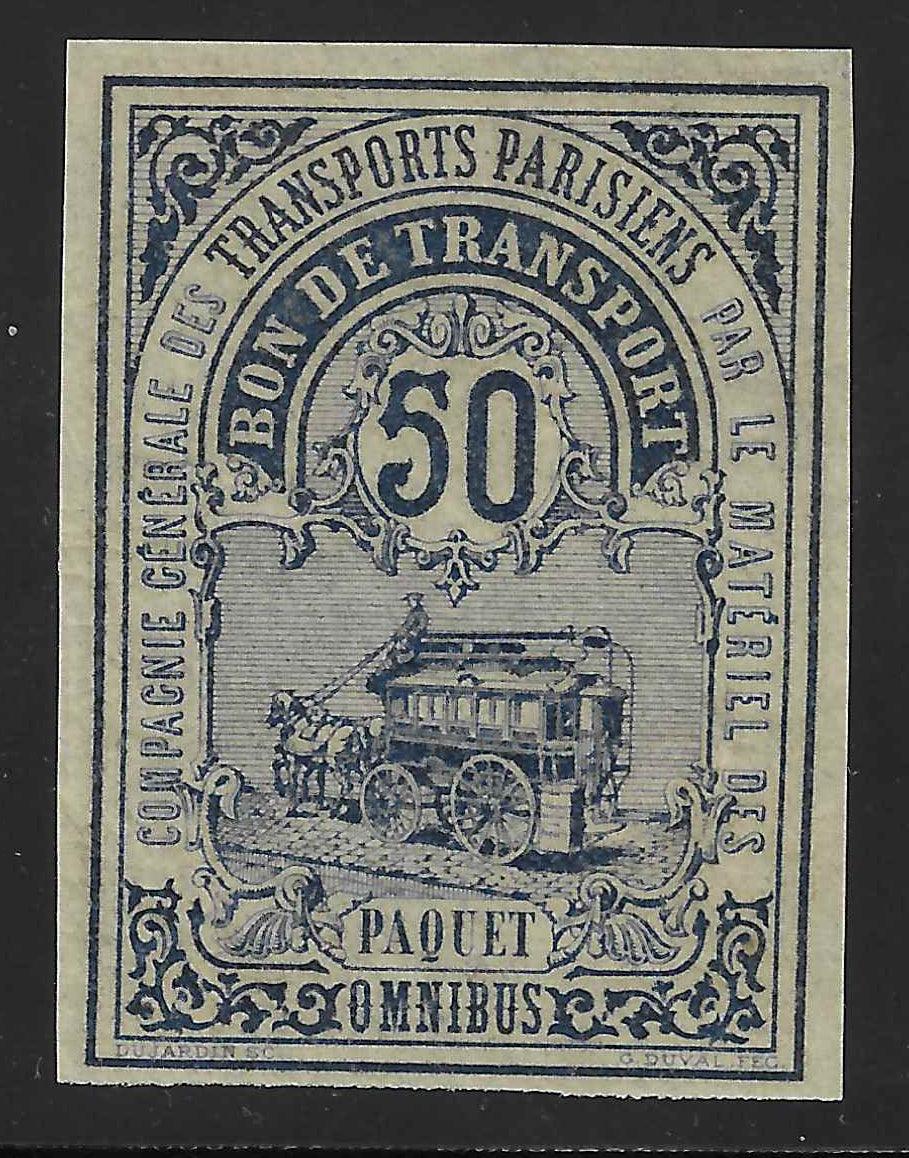 Colis postaux de Paris pour Paris - n°2 - neuf* - TB - avec certificat Calves - Calves