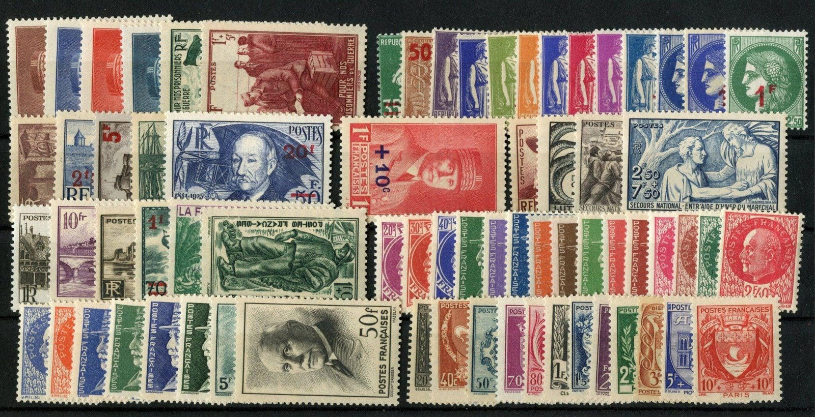 N°470-537 - année 1941 au complet - neufs** - TB - Timbres-experts.com 