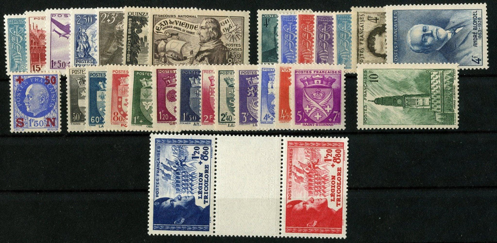 N°538-567 - année 1942 au complet - neufs** - TB - Timbres-experts.com 