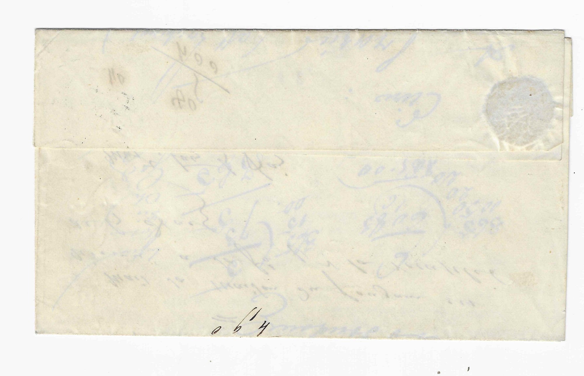 N° 1 - Cérès - 10 c. bistre-jaune - sur lettre - SUP - signée et avec certificat papier Calves - Timbres-experts.com 