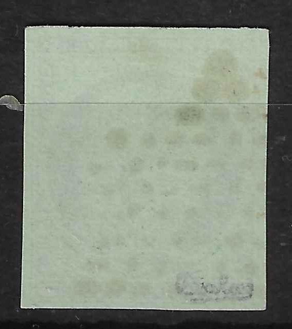 N° 2b - Cérès - 15 c. vert foncé - oblitéré - SUP - signé et avec certificat papier Calves - Calves