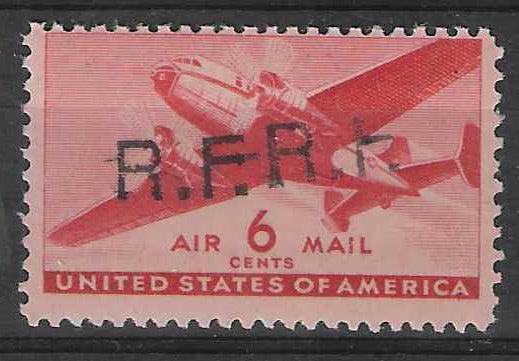 Poste aérienne militaire n°24 - Casablanca - type II - double surcharge - neuf** - SUP - signé Calves - Timbres-experts.com 